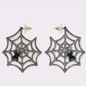 Sugarfix by Baublebar Halloween Spiderweb & Spider Earrings